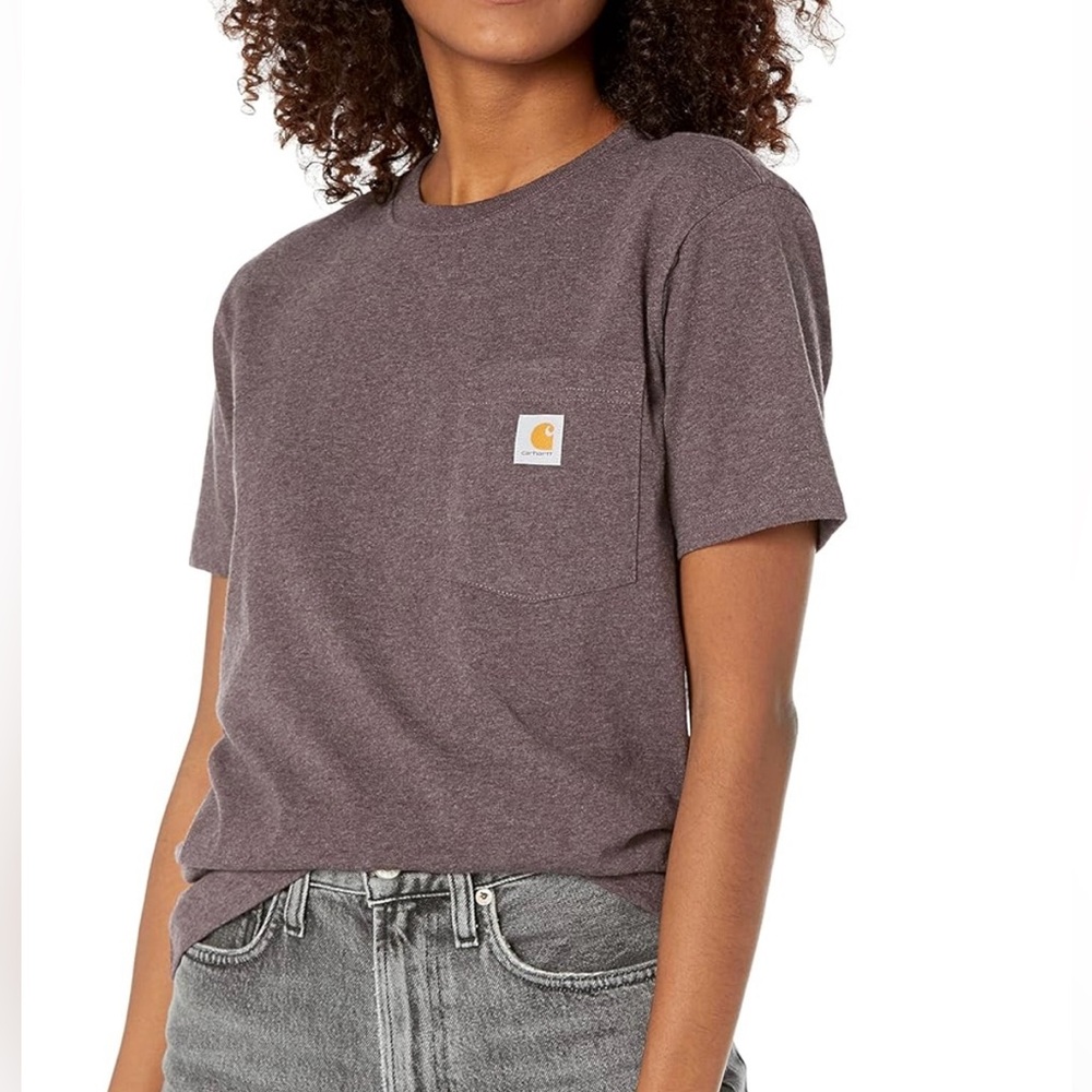 Carhartt Women's Loose Fit Heavyweight Short-Sleeve Pocket T-Shirt. Worn once.